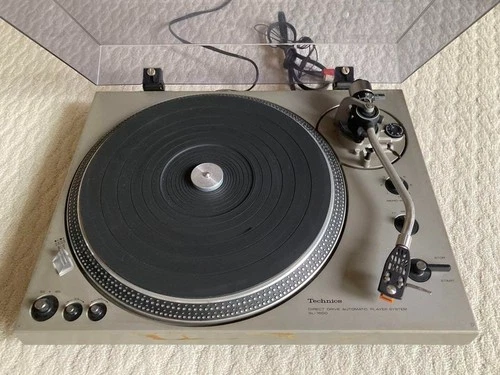 Technics SL-1600 Vintage Turntable Record Player Tested Works Japan Used