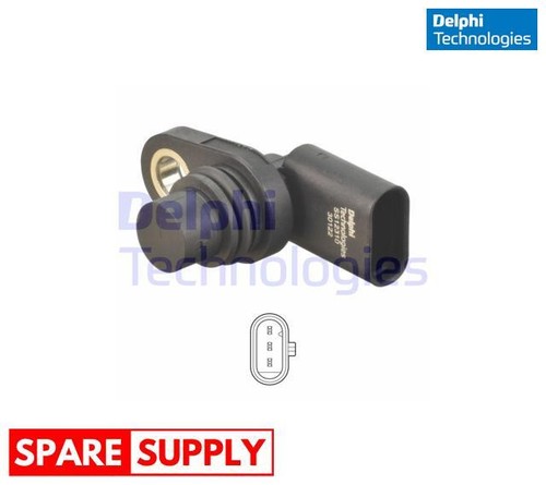 SENSOR, CAMSHAFT POSITION FOR MERCEDES-BENZ DELPHI SS12310-12B1 - Picture 1 of 7