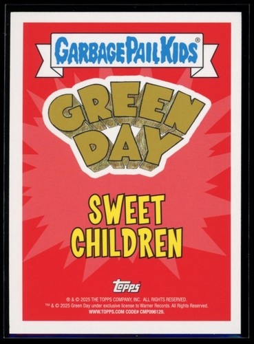 Buch Mobile 2024 GPK Battle of the Bands Green Day Sweet Children #SC-6 C1 - Bild 2 von 2