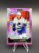 2021-22 O-Pee-Chee Platinum - Quinn Hughes #121 Violet Pixels /299