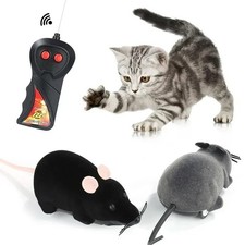 Remote Control RC Rat Mouse MICE Wireless For Cat Dog Pet Toy Novelty Gift