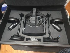 Oculus Rift CV1 VR Headset, Full Set With Controllers, Headset, Sensors, and Box