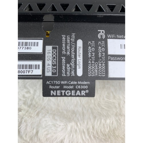 Netgear AC1750 Dwuzakresowy kabel WiFi Modem Router Model C6300 + zasilacz - Zdjęcie 5 z 6