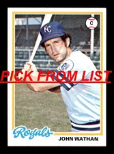 1978 Topps Baseball #241-453 EX-MT/NM Pick From List ALL PICTURED ss0