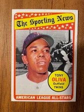 1969 Topps #427 Tony Oliva