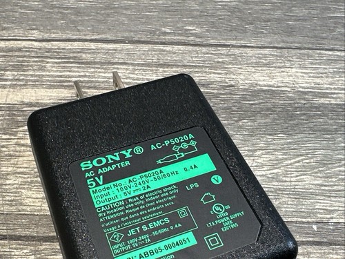 Alimentatore adattatore CA originale Sony AC-P5020A per cornice foto digitale DPF-D810 D95 5V - Foto 4 di 13