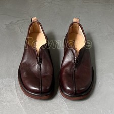 Retro Mens Real Leather Cowhide Casual Driving Dress Business Party Shoes Spring