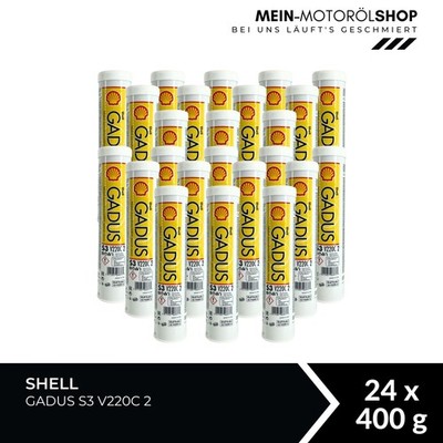 Shell Gadus S3 V220C 2 Mehrzweckfett 24x400 Gramm