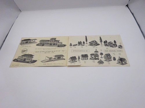 Kibri: Small New Products Brochure 1956, Image Price List (KAT) - Picture 3 of 5