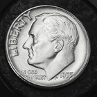 1955-P  Silver Dime Superb Gem highly reflective MS++  Key Date ** SPIKE HEAD **
