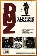 2009 Vertigo Comics DMZ Print Ad/Poster Authentic Brian Wood Promo Wall Pop Art