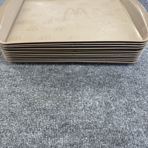 Vintage McDonalds Brown Plastic Serving Tray - Picture 11 of 13