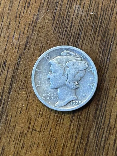 1929D Mercury Dime VG