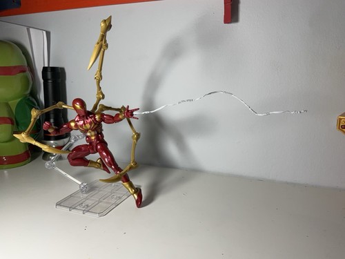 "Correas de alambre a escala de 6"" Spider-Man hechas a mano personalizadas" - Imagen 13 de 20