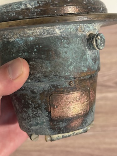 vintage Sestrel CompassHenry Browne & Sons Brass? Barking & London - Picture 10 of 10
