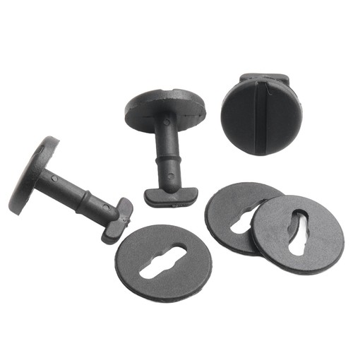 Plastic Lock Style Floor Carpet Mat Clips Pack of 10 for BMW E36 E46 E38 E39 - Picture 6 of 12