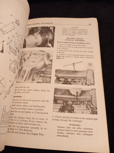 Clymer Porsche Service and Repair Handbook 911 and 912 Series 1965-1972 - Picture 8 of 8