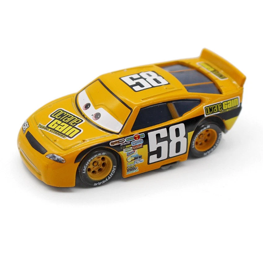 Paquete de 3 coches modelo Disney Pixar No.58 tanque abrigo camión y recogida y coche McQueen regalo Foto 4 de 4