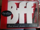 Splosh Signature Letters BFF Best Friends Forever  Birthday Wooden Gift Frame