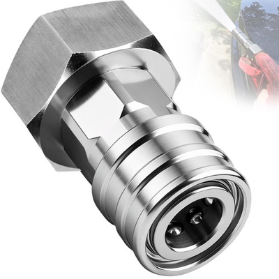 #ad Garden Hose to Pressure Washer Adapter 3 4 Inch GHT to 1 4 Inch Quick Connect $19.50