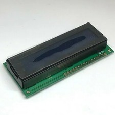 16X1 STN BLUE LED DISPLAY TRANSF NEG 6 O'C W/T MBCF16120B02