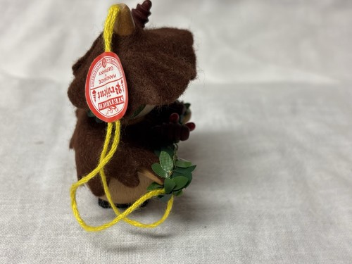 Vintage Steinbach PINECONE LADY Wooden German Xmas Ornament 3-1/2” Tag On - Picture 3 of 9
