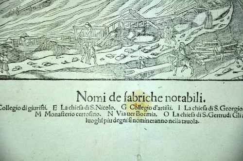 ANTIQUE ORIGINAL SEBASTIAN MUNSTER WOODCUT COSMOGRAPHIA GERMANY FRANKFURT 1548 - Picture 3 of 5