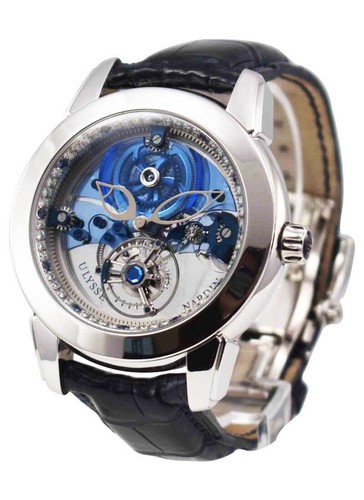 ULYSSE NARDIN - Royal Blue Tourbillon 41mm in Platinum - Picture 3 of 7