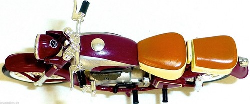 Simson 425S Motorrad Moped 425 S rot DDR 1:24 ATLAS 7168101 NEU OVP LA2 µ - Bild 2 von 5