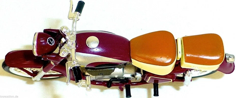 Simson 425S Motorrad Moped 425 S rot DDR 1:24 ATLAS 7168101 NEU OVP LA2 µ - Bild 2 von 4