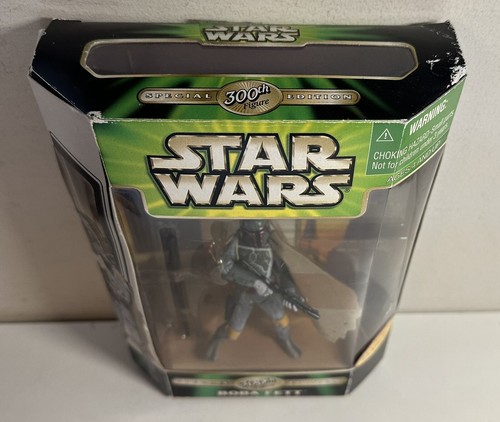 STAR WARS: BOBA FETT SPECIAL 300th EDITION FIGUR BOXED HASBRO 2000 - Bild 4 von 5