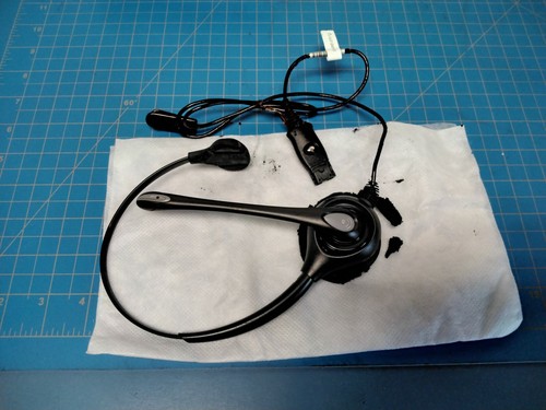 Plantronics SupraPlus H251N schwarzes Kopfbügel-Headset 64338-01 - Bild 5 von 7