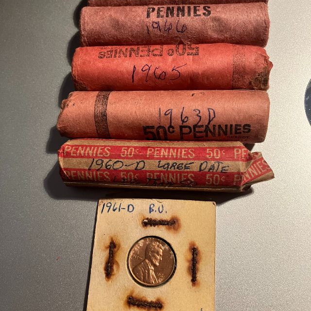 1961-D free with sale of this