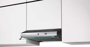 Faber Cappa Cucina Aspirante Sottopensile Incasso Inox/Nero 300.0557.493 TCH04