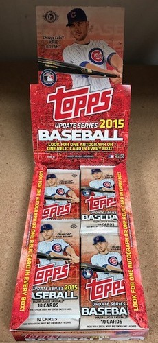2015 Topps Baseball Update HOBBY Pack Look4 Kris Bryant Rookie RC Black - Picture 8 of 12