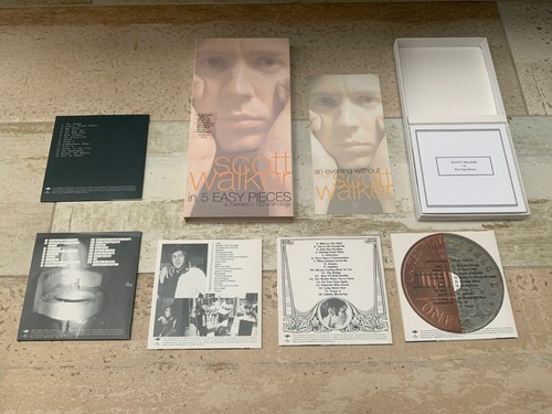 Scott Walker In Five Easy Pieces 5x CD Box Set + signed card The Walker Brothers - Picture 7 of 9