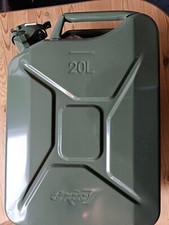 Benzinkanister 20 Liter Metall mit Sicherungsstift