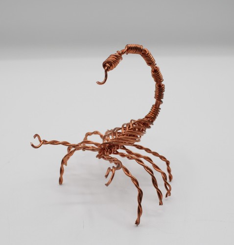 Copper Twisted Scorpion Handmade with Free Shipping!! - Picture 3 of 4