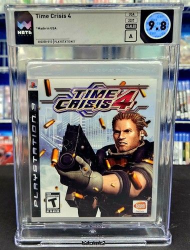 Time Crisis 4 Sony PlayStation 3 PS3 New Sealed Wata Graded 9.8 A TOP POP ! - Picture 1 of 2