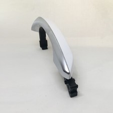 Rear Left Door Handle (White & Chrome top) for 2017-2022 Hyundai Ioniq