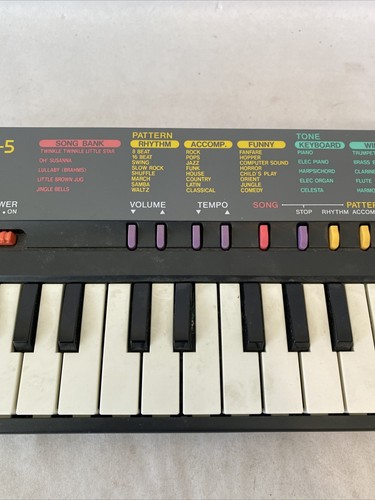 Casio SA-5 Songbank Mini Electronic Keyboard DC 6V No Adapter READ DESCRIPTION - Picture 3 of 11