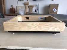 Thorens td 160,147,145,146,165,166 Plinth Natural Solid Wood Or Black