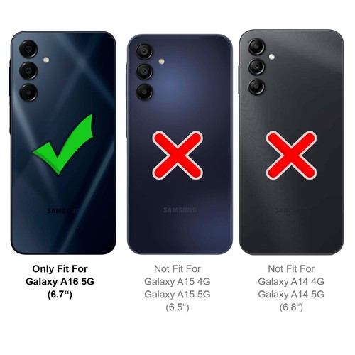 Housse de Protection pour Samsung Galaxy A16 5G Étui à Rabat Abattant Livre - Bild 3 von 7