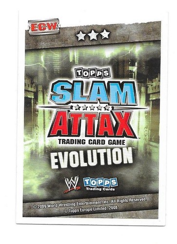 Carte - Catch Topps Slam Attax 2008 Evolution - ECW - Sheamus - Picture 2 of 2