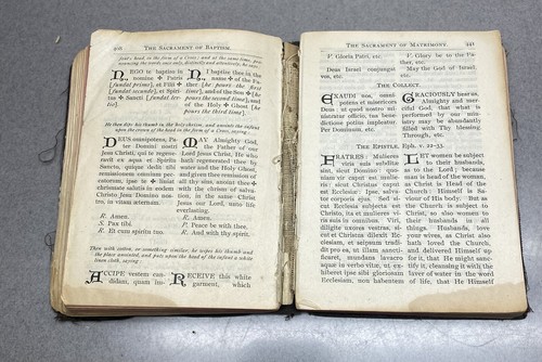 Antique Manual Of Prayers Book 1916 Catholic Laity Woodman Murphy Bible Prayer - Foto 9 di 11