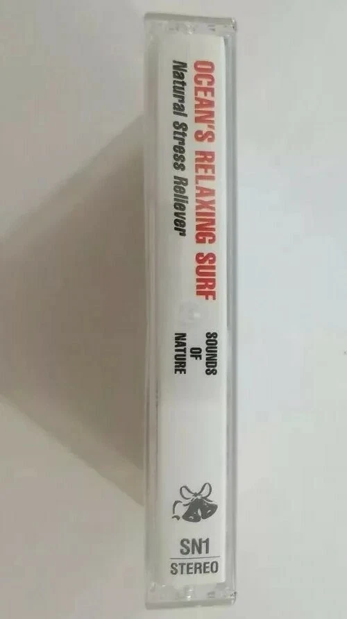 The Oceans Relaxing Surf Cassette Tape Natural Stress Reliever 1991 Silver Bells - Image 3 of 3