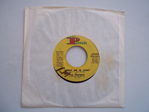 THE TEMPREES - Love's Maze / Wrap Me In Love - 45 RPM 7" Record 1973 WE PRODUCE - Picture 2 of 6