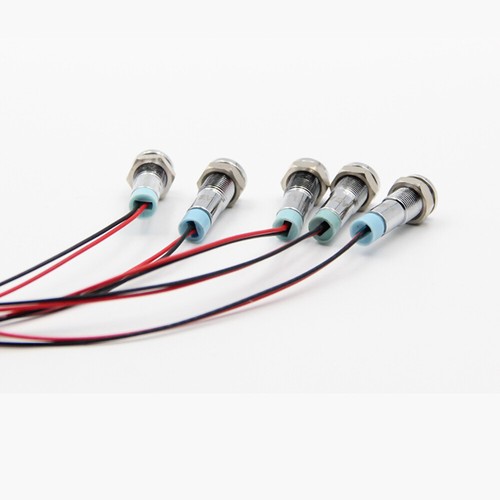 12V 6mm LED Indicator Light For Car Boat Dash Dashboard Panel Warning Pilot Lamp - Picture 8 of 14