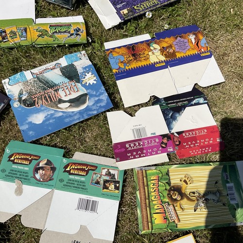 Job lot Movie Trading Card Sticker Empty Retail Display box - Picture 13 of 18