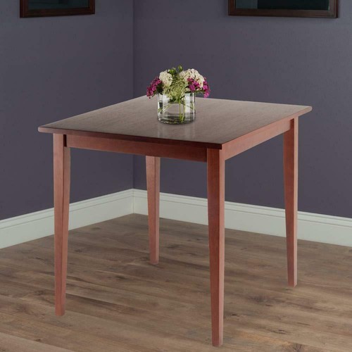 Small Kitchen Dining Table Solid Wood Square Compact 30-Inch Breakfast Apartment - Picture 11 of 12